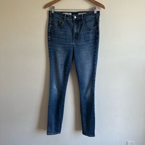 Pilcro & the letterpress anthropology High rise supper crisp stretch jeans Sz 29
